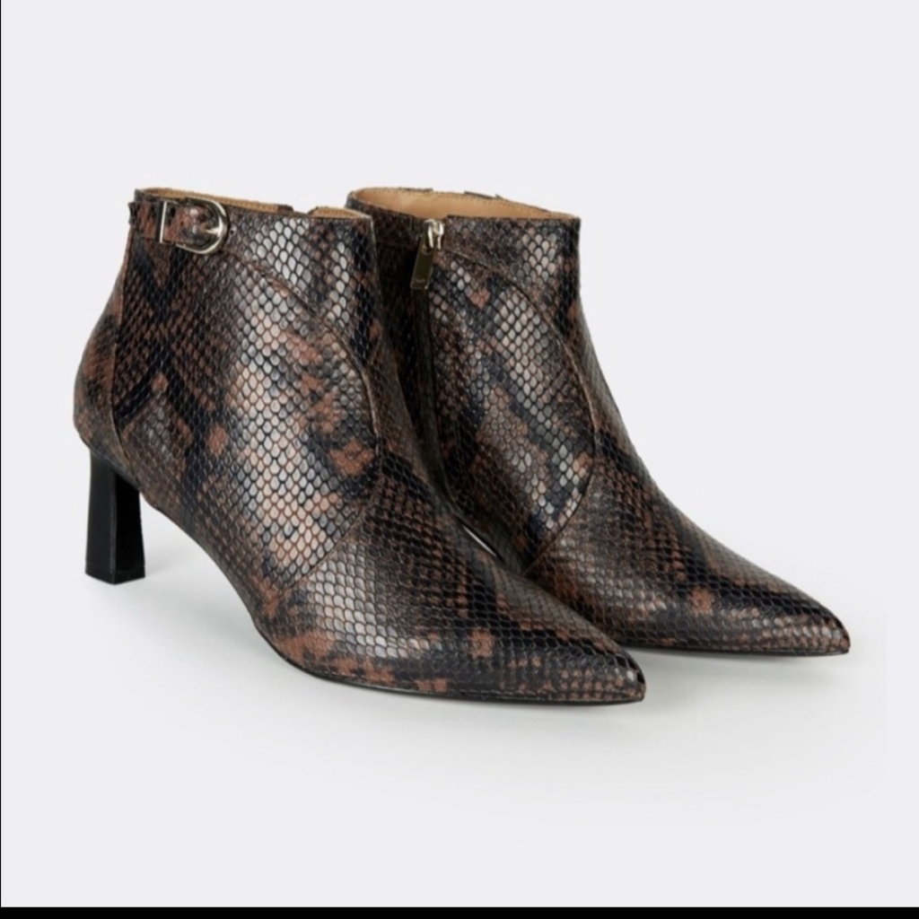 Joie Rawly Snakeskin Booties